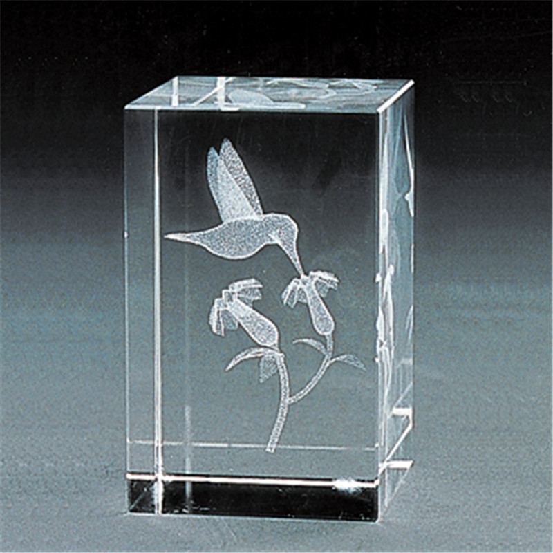 3D内部彫刻クリスタル製品