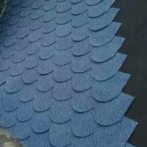カラーストーンメタル製魚鱗タイル