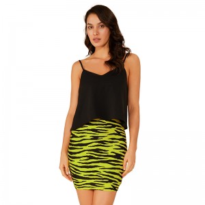 Oemカスタムホットガールセクシーシルクキャミソール