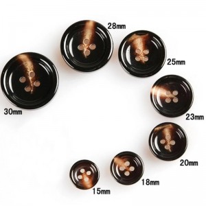 多くのサイズの在庫卸売ファッションシャツスーツ衣服ボタン3