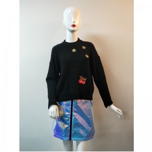 ブラックセーターRLWS0061F