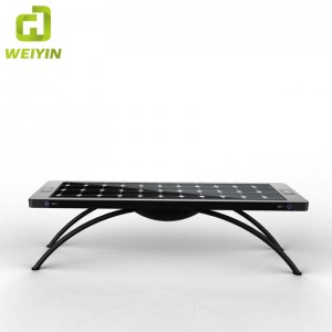 異なった装置のために着席するスマートな太陽都市Funitureの携帯電話の充電器