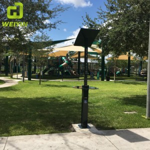 屋外の使用のためのスマートな太陽エネルギーUSBの携帯電話の充電ステーション