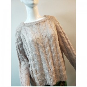 ステッチケーブルセーターRLWS0077F