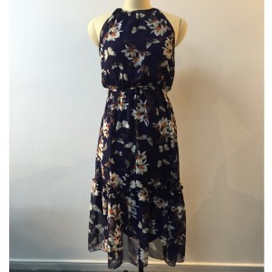 フローラルプリントネックドレスJLWD0032