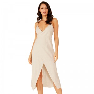 夏のファッションデザインスタイルエレガントなセクシーなマキシドレスイブニングカジュアル女性のドレスMM0021