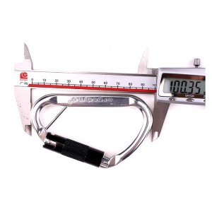 航空アルミ登山クイックバックル屋外ロッククライミングカラビナキャンプフィットネスヨガハンモックアクセサリーアルミ合金安全フック