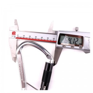 航空アルミ登山クイックバックル屋外ロッククライミングカラビナキャンプフィットネスヨガハンモックアクセサリーアルミ合金安全フック