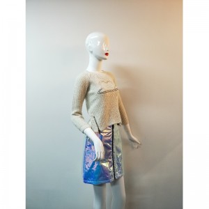 ホワイトクルーセーターRLWS0121F