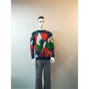 コントラストサイドスプリットセーターRLMS0022F