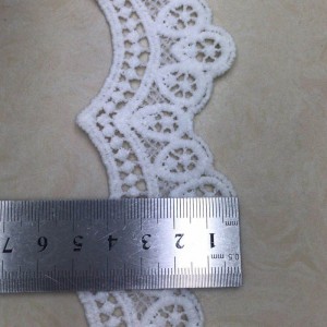 2＃牛乳絹レース、ポリエステル/ナイロンレース、綿レース