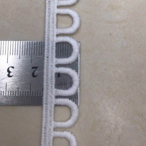 10＃牛乳絹レース、ポリエステル/ナイロンレース、綿レース