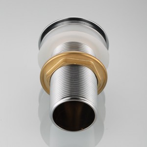 真鍮製排水口ポップアップ盆地排水口