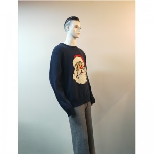 サンタクラウスプリントセーターRLMS0060F