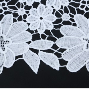 純粋なレースの生地はポリエステルレースの生地、ミルクの絹、レースを刺繍しました。ポリエステル/ナイロンレース、綿のレース