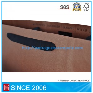 カスタマイズされたデザインの茶色の靴バッグ