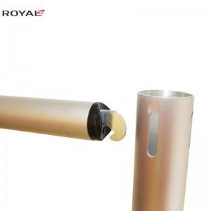 パイプとドレープテレスコピッククロスバー2'-3 '