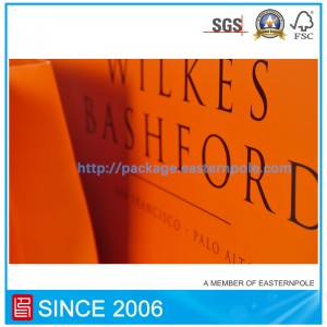 カスタマイズされたデザインのショッピングペーパーバッグ