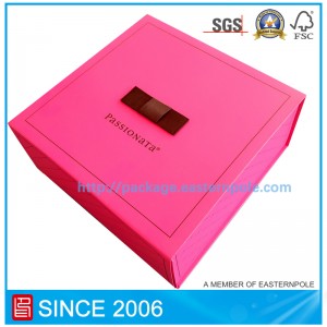 カスタムデザインの高級リジッド折りたたみボックス