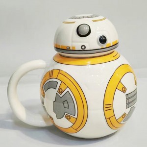 ハンドルのコーヒーマグカップの創造的なギフトが付いている3D定形陶磁器のマグ