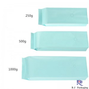 卸売側ガセットセットマットまたは光沢アルミ箔コーヒーバッグ250 g