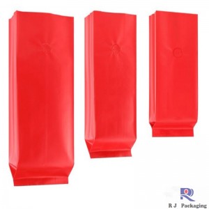 卸売側ガセットセットマットまたは光沢アルミ箔コーヒーバッグ250 g