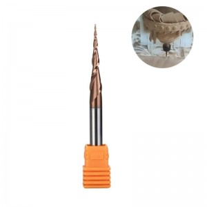 テーパーボールノーズエンドミル1/4 \