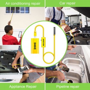 ワイヤレス内視鏡2.0メガピクセルHD WiFiボアスコープカメラマイクロインターフェース防水検査スネークカメラfor Android、iOS、Windows、iPhone、Samsung、タブレット、Mac