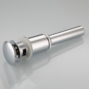 衛生陶器ラウンドビッグキャップ真鍮クリッククラックポップアップ洗面器用廃棄物