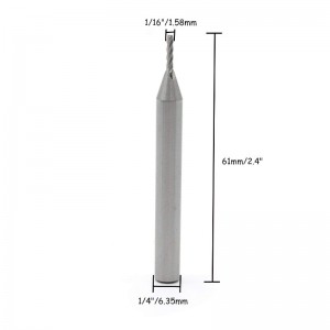 PCB機械ステンレス鋼のための1/16 \
