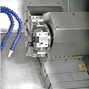 テールストック付き中国製造油圧タレットCNC旋盤機