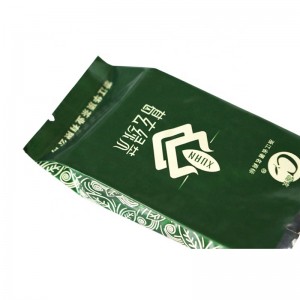 茶貯蔵のパッキングのための圧縮された側面のガセットのアルミホイル袋