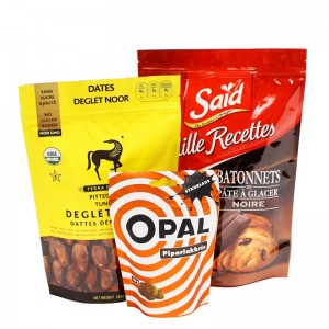 ジッパーが付いている袋のアルミホイルのコーヒー包装袋を立てる習慣によって印刷されるDoypackの再封可能ジッパー