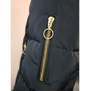 ネイビーハイカラーパファージャケットRLMPC0003