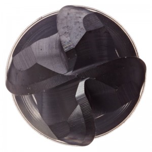 超硬ソリッドボールエンドミル、コーティング、4枚刃、1/4 \