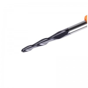 タングステンカーバイドテーパーエンドミル1/4 \