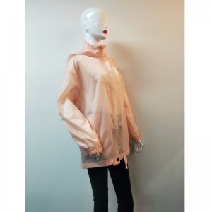 レディースピンクウィンドブレーカーRLWWJ0004