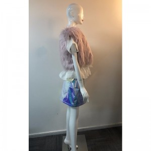 レディースピンクショートファージレRLWF0014