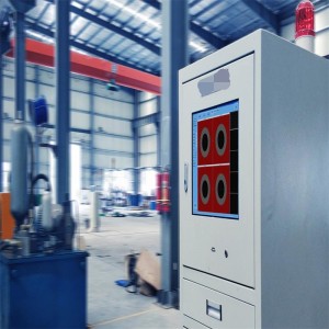 複合描画機ECN8002用のオンライン渦電流試験システム