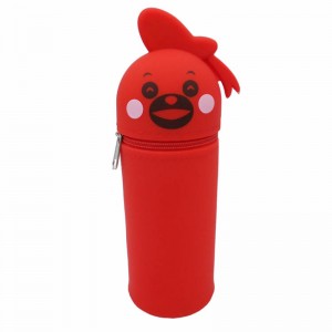 新しいファッションシリコン文房具ペンケース