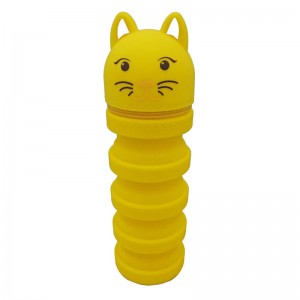 シリコンペンバッグカスタムジッパーおかしい鉛筆ケース