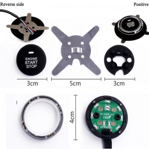 プッシュボタン車のエンジンスタートストップ