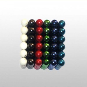 カスタマイズされたサイズN35教育NdFeBカラフルな磁石球