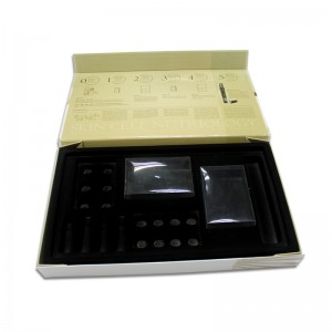 化粧品包装用のカスタムブックタイプのギフトボックス