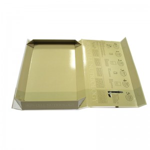 化粧品包装用のカスタムブックタイプのギフトボックス