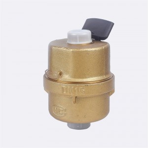 容積式回転ピストン水道メーター