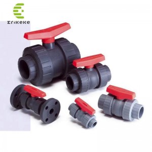 飲料水のための高圧ポリ塩化ビニールの二重連合の球弁