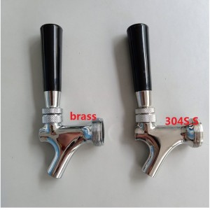 304ステンレス鋼アメリカドラフトビールタップビールディスペンサータップ