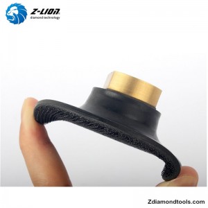 Z-LION ZL-A005バックグラインディングホイールツール用の樹脂ダイヤモンドバッキングパッド