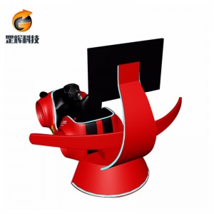 レーシングシミュレーターVRマシングローバルホットセールテーマパーク機器3軸VRレーシングカー